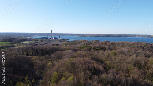 Aerial view of Aabenraa Bugt 