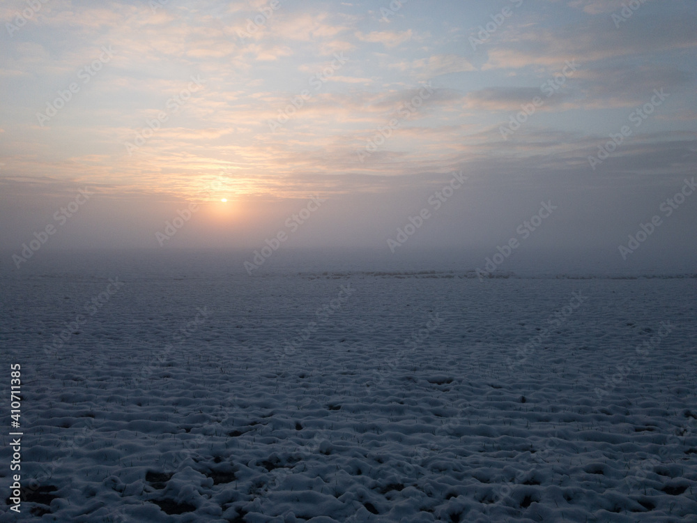 Obraz premium Winter in der Eifel