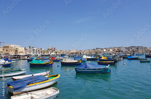 Bateaux de pêcheurs à Marsaxlokk © Aurlien