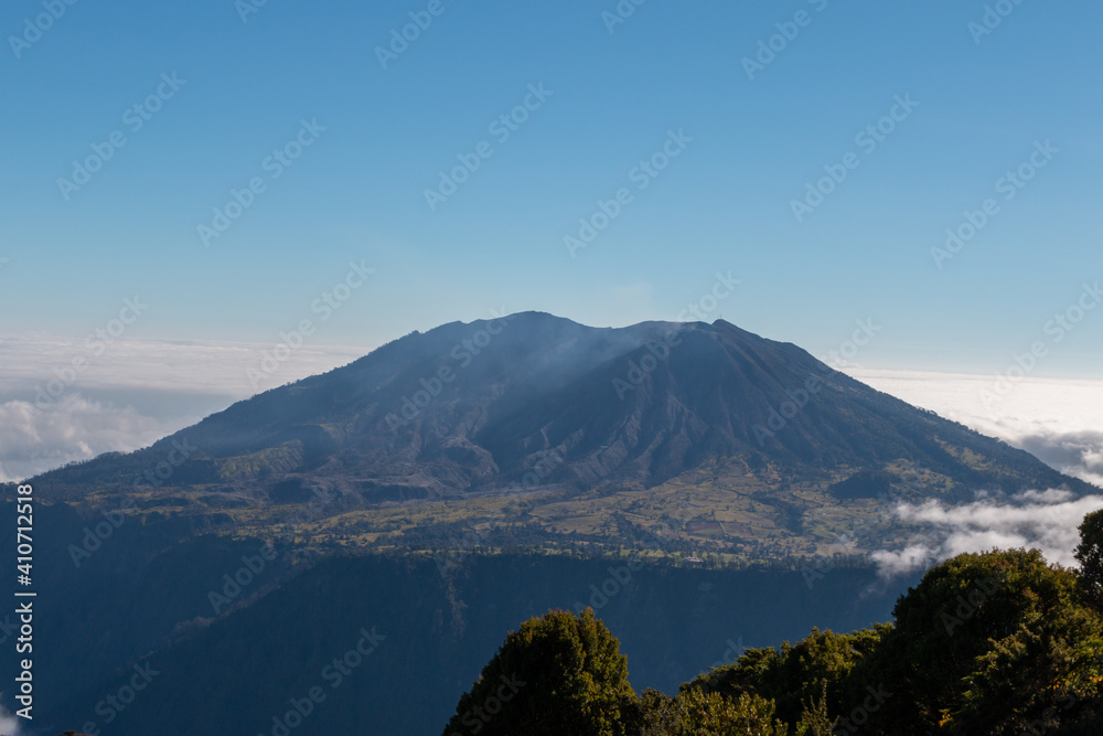 Aerial view of the turrialba volcano costa rica Aerial view of the turrialba volcano costa rica
