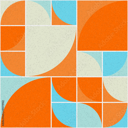 Abstract Geometric Pattern generative computational art illustration