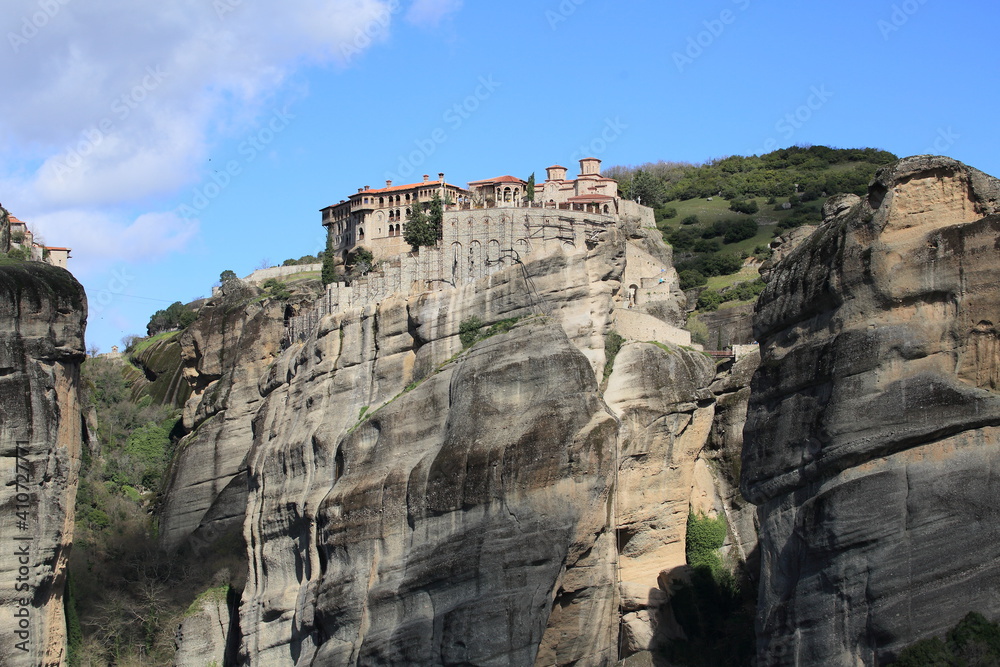 North Greece Kalampaka Meteora monasteries