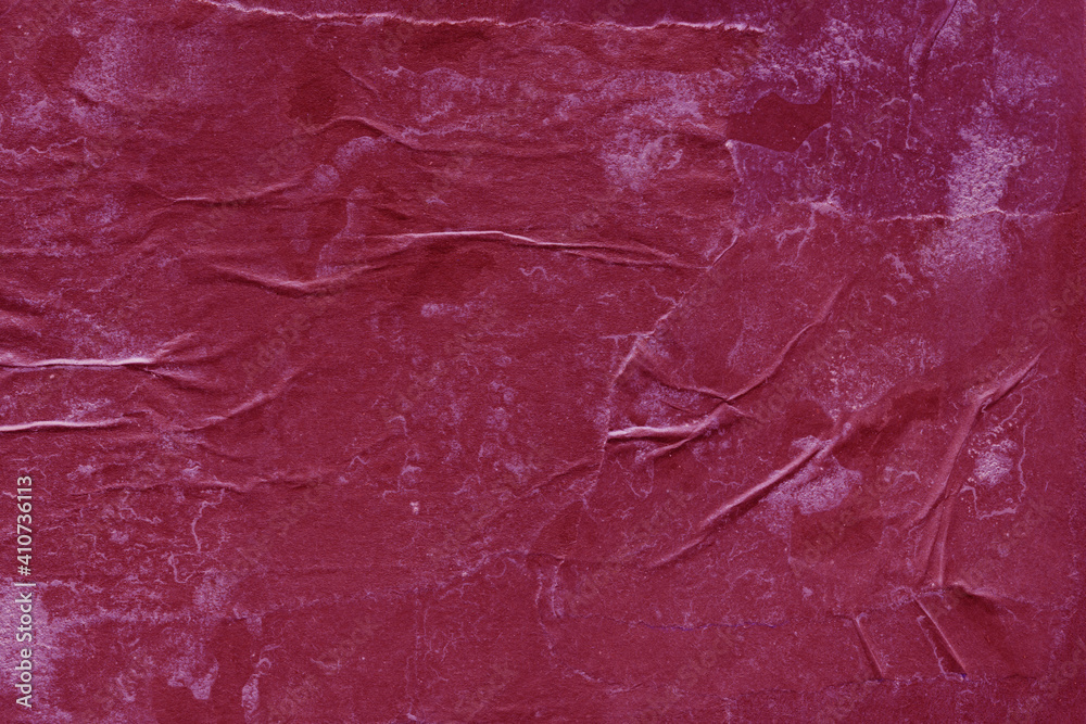 Fototapeta premium Cardboard red abstract pattern texture close-up. Retro old paper background. Grunge concrete wall. Vintage blank wallpaper.