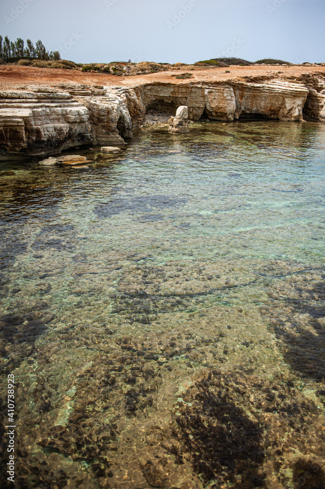 Cyprus national park Akamas in summer.