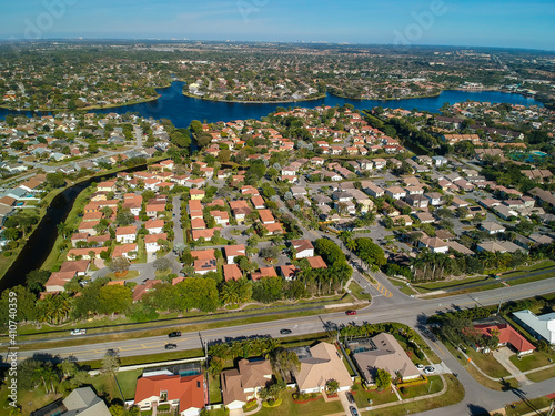 Wellington Florida drone real estate photography