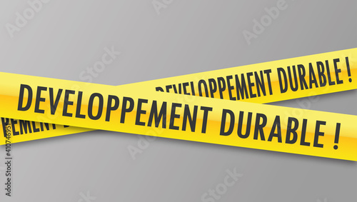 Logo développement durable.