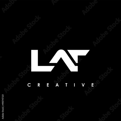 LAT Letter Initial Logo Design Template Vector Illustration