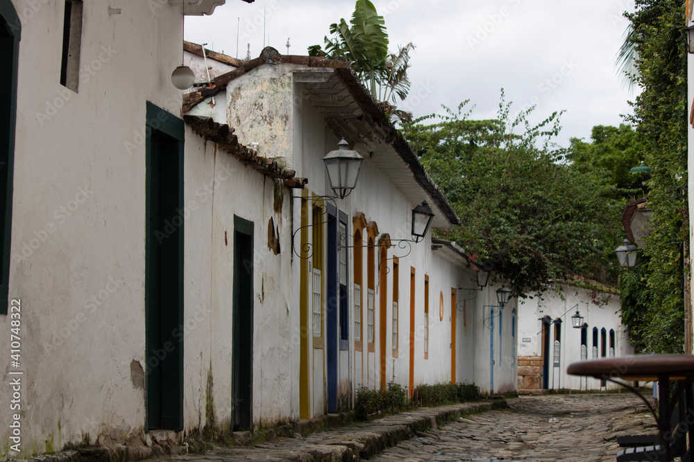 street in the town of island