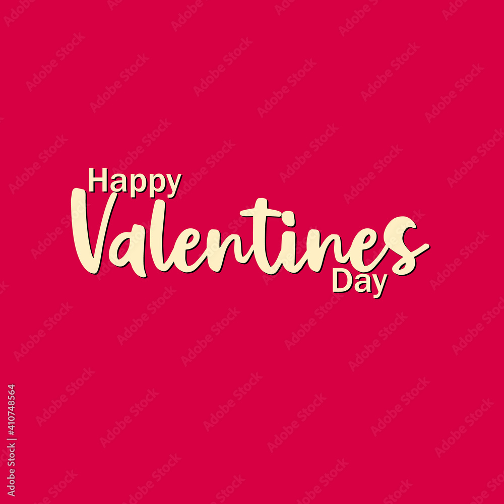 Valentine's day background with pink heart and typography of happy valentines day. Valentine holiday text design with rose color doodle heart for wallpaper, flyer, invitation, poster, banner, header Valentine's day background with pink heart and typography of happy valentines day. Valentine holiday text design with rose color doodle heart for wallpaper, flyer, invitation, poster, banner, header