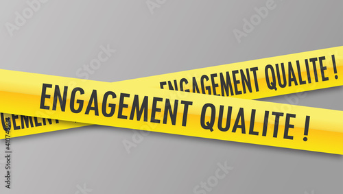 Logo engagement qualité.