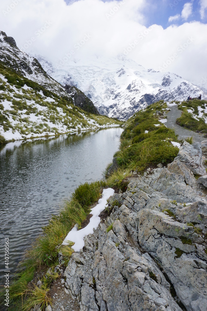 New Zealand Mountain Lake