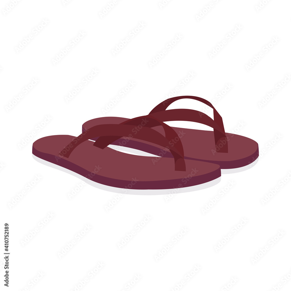 Slippers vector graphics Slippers vector graphics