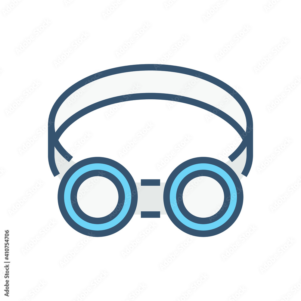 Welding goggles or safety glasses vector icon. Eye protection tool or personal protective equipment (PPE). To protect and safe eye by plastic, glass or lens. For welder, worker in metal work. 64x64 px Welding goggles or safety glasses vector icon. Eye protection tool or personal protective equipment (PPE). To protect and safe eye by plastic, glass or lens. For welder, worker in metal work. 64x64 px