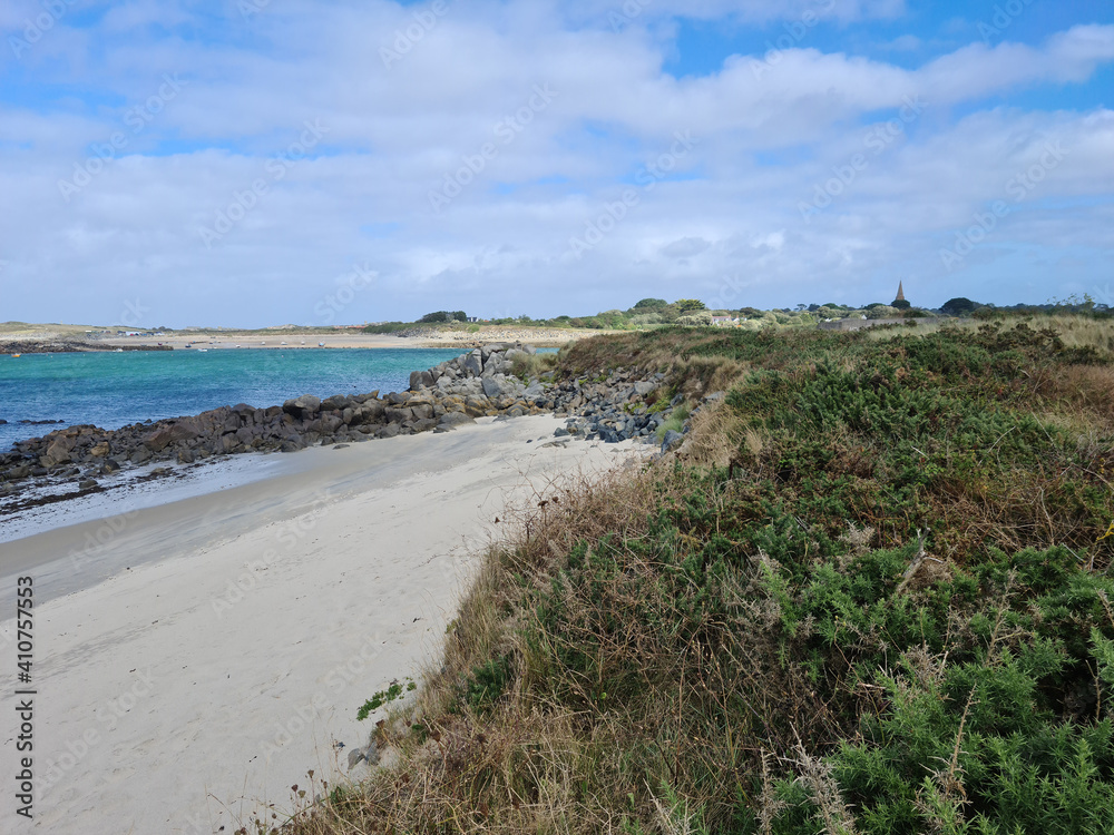 Guernsey Channel Islands, Le Grande Havre Beach