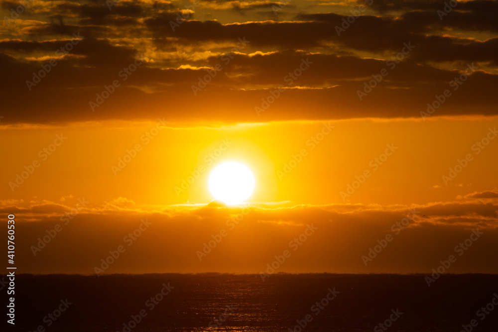 Sun rising over the Pacific ocean in springtime. Close to Tokyo in a place called Chiba. It's very beautiful Sun rising over the Pacific ocean in springtime. Close to Tokyo in a place called Chiba. It's very beautiful