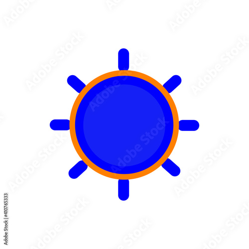 sun icon suitable for nature and sky