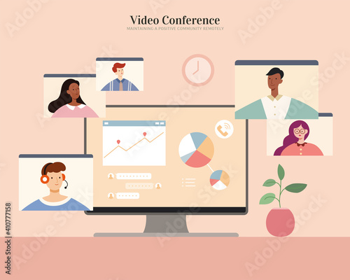 Work from home or virtual workplace