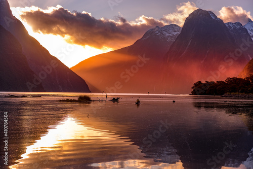 Mitre Peak Sunset, New Zealand