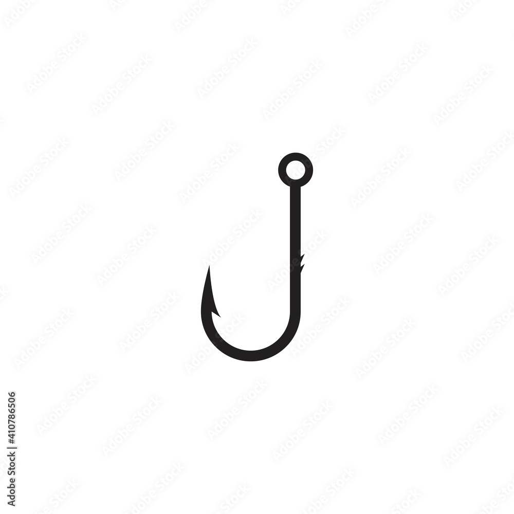  fishing hook logo