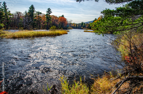 East branch of the Penobscot River in Katahdin Woods and Waters National Monument