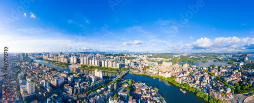 Fototapeta Naklejka Na Ścianę i Meble -  Urban scenery of Huizhou City, Guangdong Province, China