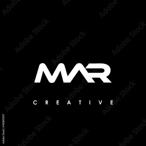 MAR Letter Initial Logo Design Template Vector Illustration