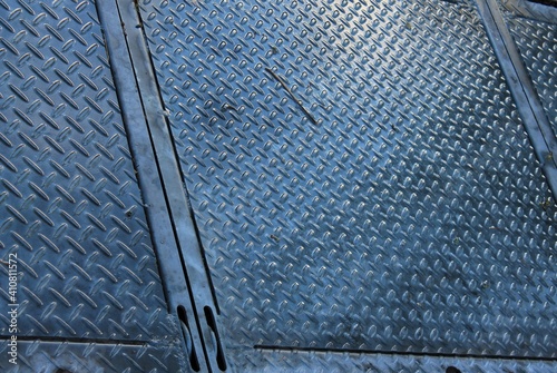 Metal panel texture