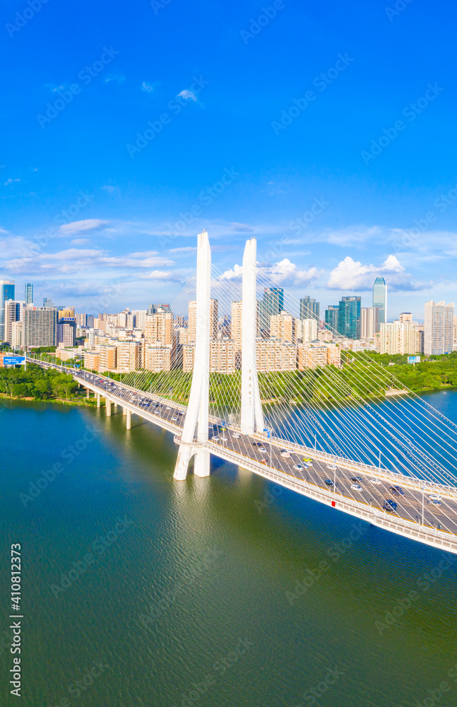 Obraz premium Hesheng Bridge and Huizhou bridge in Huizhou, Guangdong province, China