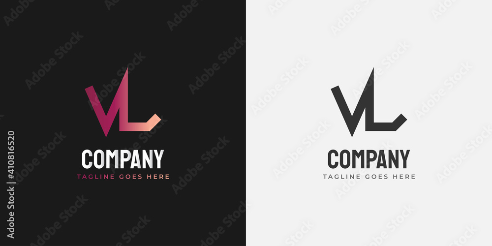 Initial Letter V and L Logo. VL logo in Colorful Gradient and Linear Concept. Usable for Business Logo. Flat Vector Logo Design Template Element. Initial Letter V and L Logo. VL logo in Colorful Gradient and Linear Concept. Usable for Business Logo. Flat Vector Logo Design Template Element.
