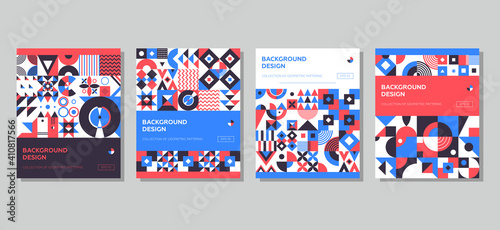 Geometric minimalistic pattern. Abstract design for advertising branding, web banner, business and Wallpaper