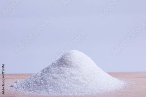 Heap of sugar or salt