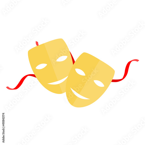 Theater masks vector