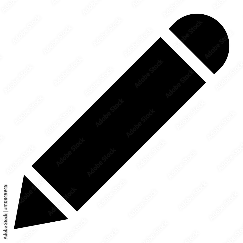 ngi1064 NewGraphicIcon ngi - english - notepad edit document with pencil icon. - editing / pen sign. - note pictogram. - sign up - simple template - square xxl g10216 - obrazy, fototapety, plakaty 