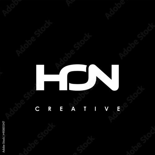 HON Letter Initial Logo Design Template Vector Illustration