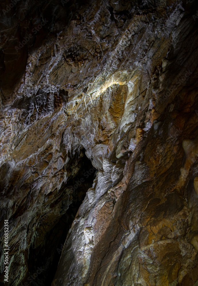cave with stalactites