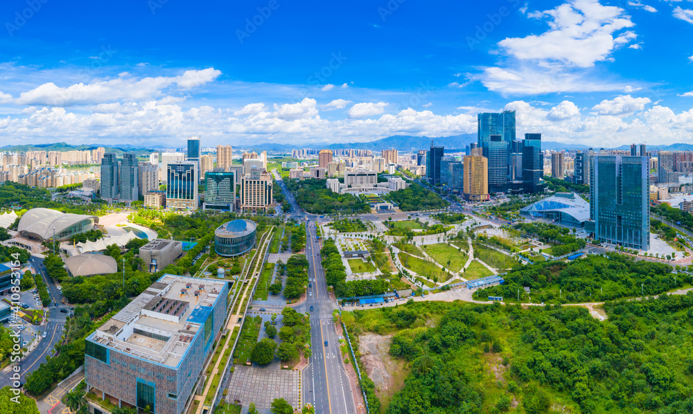 Obraz premium Urban scenery of Huizhou City, Guangdong Province, China