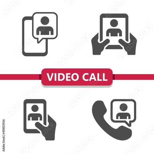 Video Call - Video Chat Icons