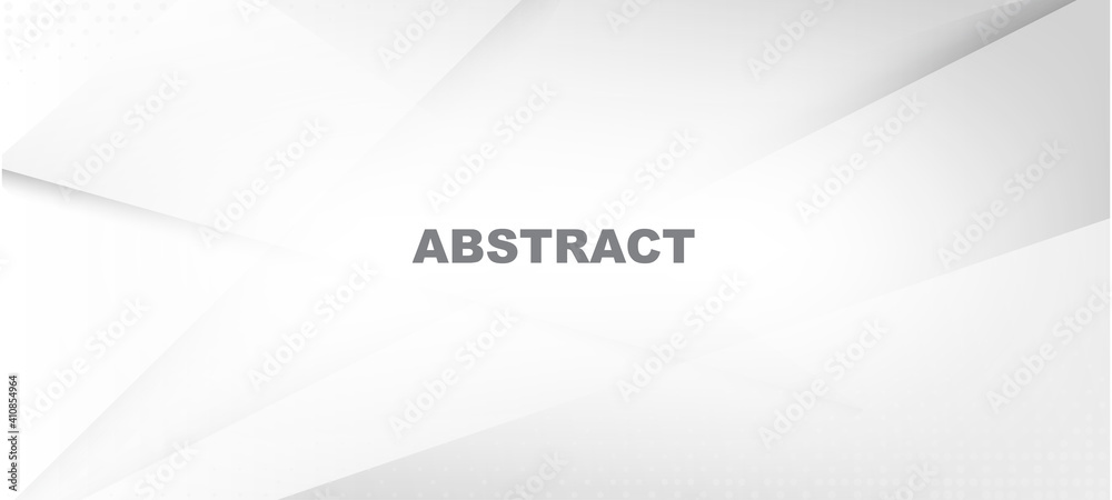 Fototapeta premium Halftone Modern Gray Vector Background. Dots Pop Art Light Texture.