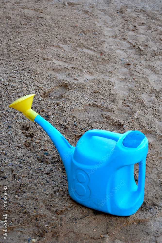 Watering can. A watering can for watering bushes and seedlings. Agricultural equipment for the garden. Watering can. A watering can for watering bushes and seedlings. Agricultural equipment for the garden.