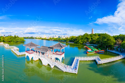 West Lake scenic spot, Huizhou City, Guangdong Province, China © Weiming