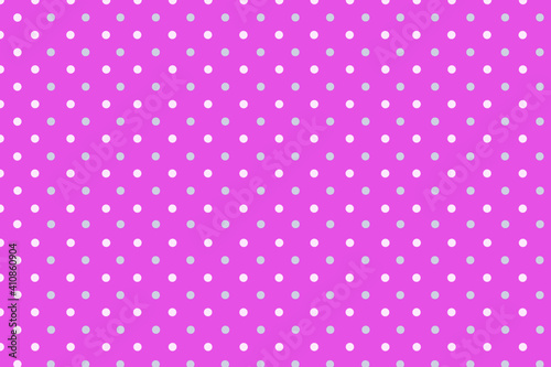 Polka dots patterns on a Rose background 