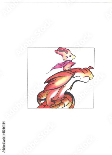 Wallpaper Mural Image of inhabitants of space and other planets.Fictional characters, fantastic people,fairy animals and objects that come to life Torontodigital.ca