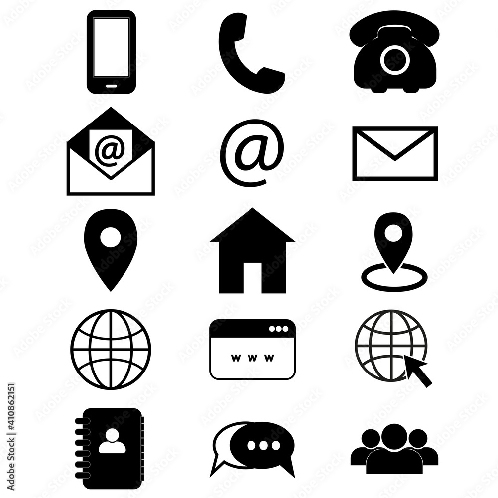 Contact Book Vector Fill Outline Icon Design Illustration User Interface  Symbol On White Background Eps 10 File Stock Illustration - Download Image  Now - iStock