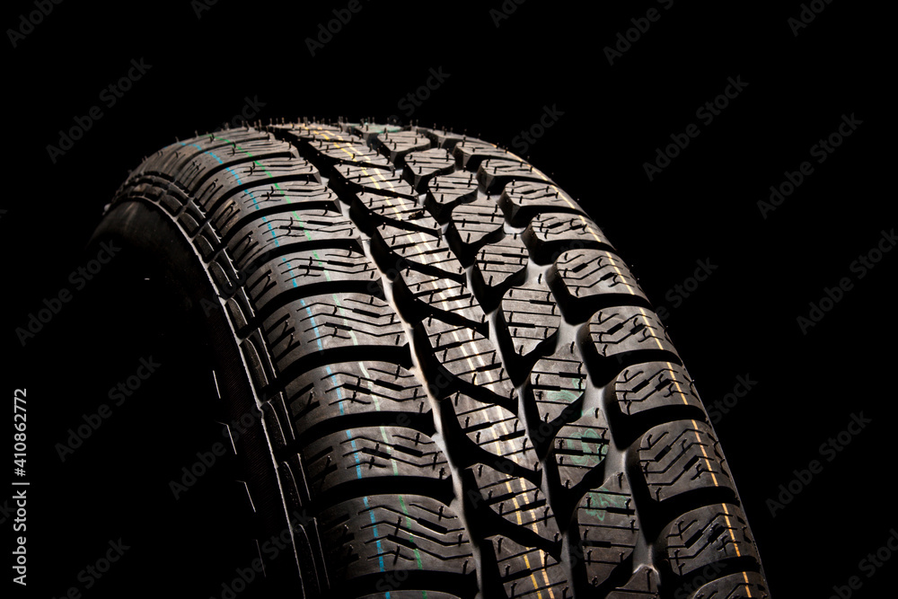 Tire close up