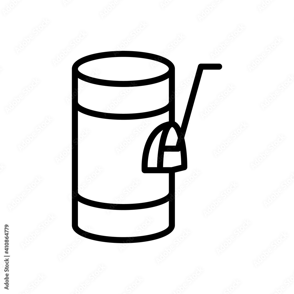 gate, chimney, regulator. Vector sign in a simple style isolated on a white background gate, chimney, regulator. Vector sign in a simple style isolated on a white background
