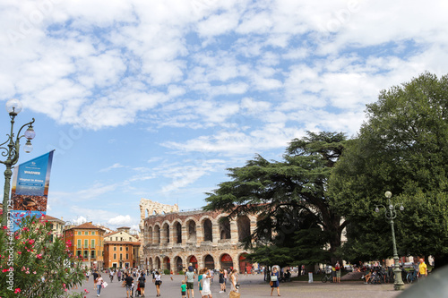 great place to stay in Verona, Italyin summer photo