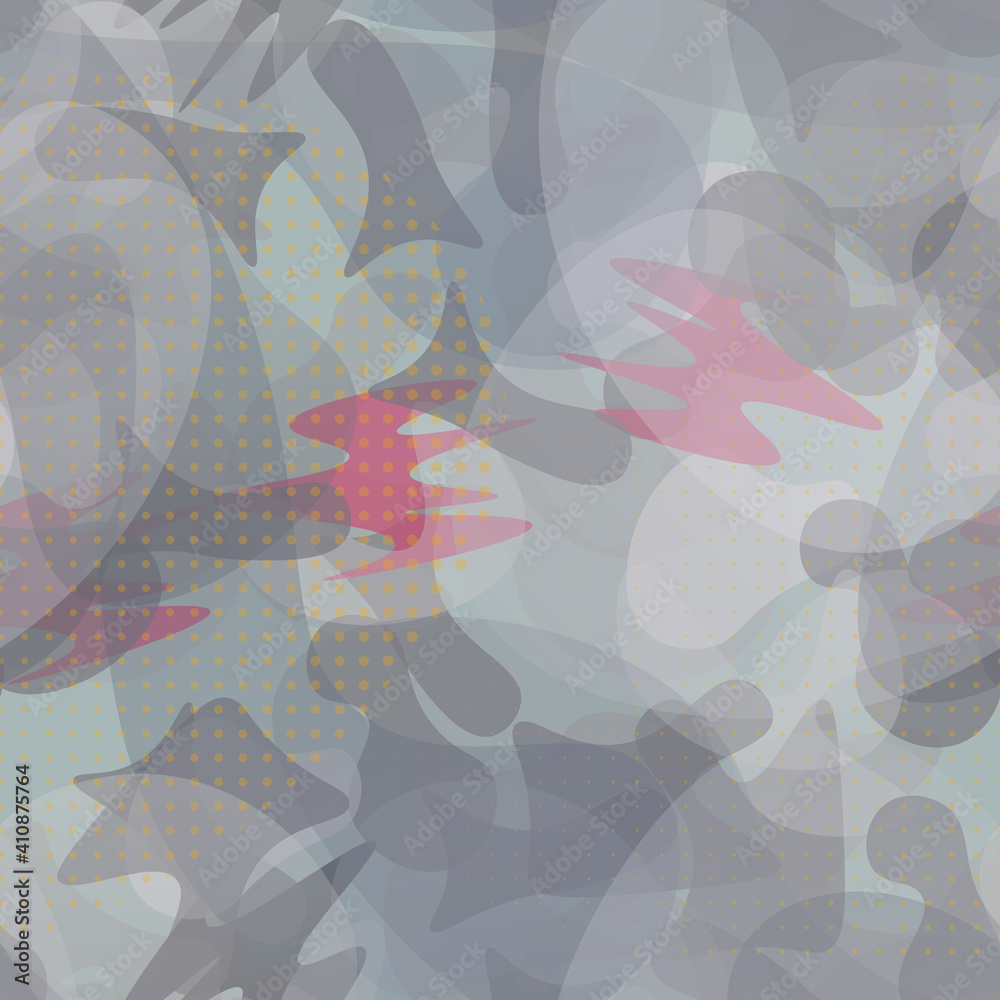 Camouflage Seamless Pattern. Trending Fashion Camouflage Seamless Pattern. Trending Fashion