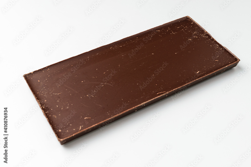 Chocolate bar on white background Chocolate bar on white background