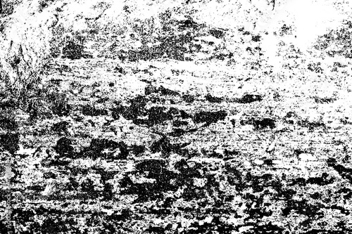 Wallpaper Mural Vector grunge abstract monochrome texture. Retro effect old wall. Black and white background. Torontodigital.ca