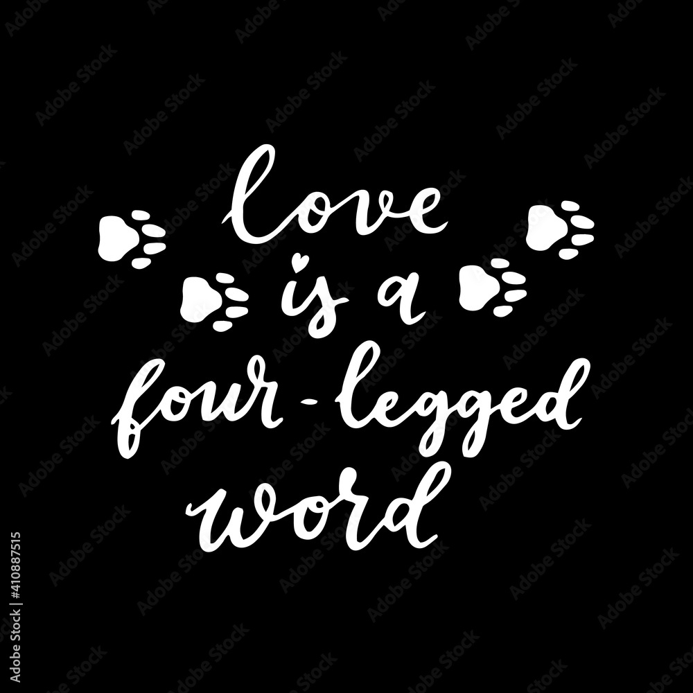 Cat and dog phrase black and white poster. Inspirational quotes about cat, dog and domestical pets. Hand written phrases for poster, typography design for t-shirt Cat and dog phrase black and white poster. Inspirational quotes about cat, dog and domestical pets. Hand written phrases for poster, typography design for t-shirt